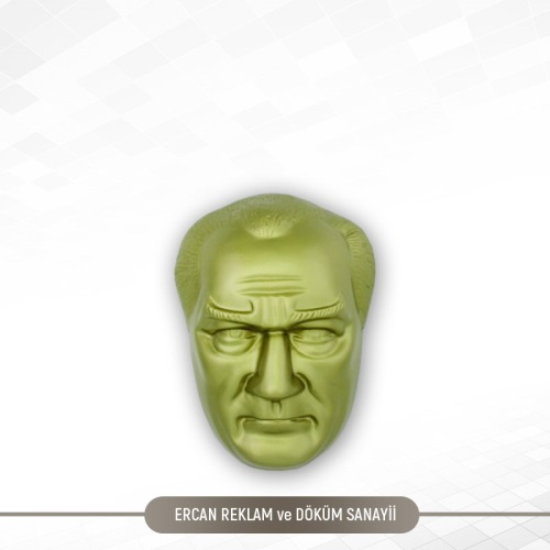 28 cm Fiber Atatürk Mask EDS-018