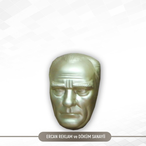 40 cm Alüminyum Atatürk Mask EDS-019