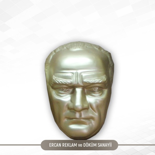  50 cm Alüminyum Atatürk Mask EDS 020